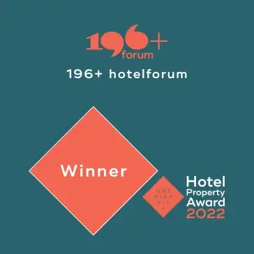 HPA SEAL Winner 196+ Hotel Property of the Year 2022 Logo – Wilmina Hotel