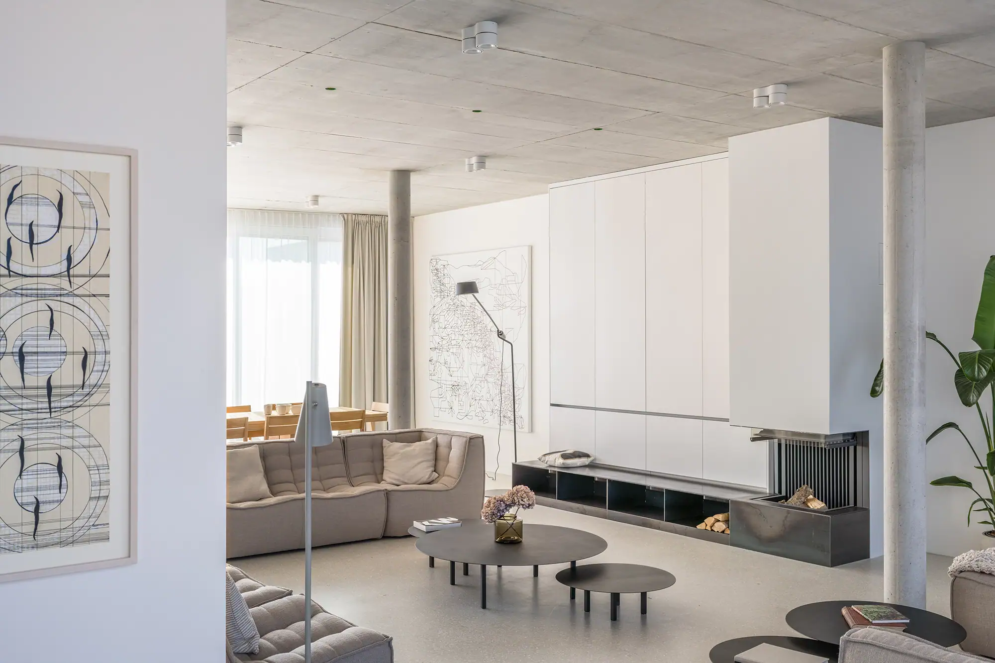 Blick in das Wilmina Penthouse